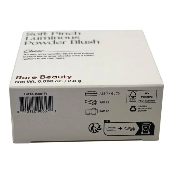 NIB Rare Beauty Soft Pinch Luminous Powder Blush - Cheer - Picture 4 of 5